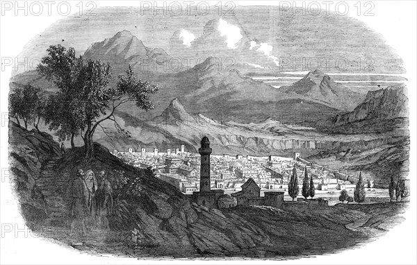 The City of Erzeroom, in Asiatic Turkey, 1854. Creator: Unknown.