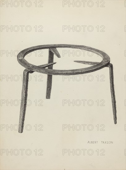 Trivet, c. 1939.