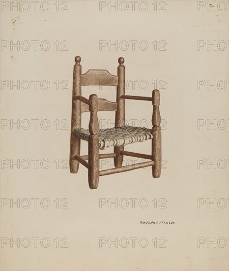 Child's Chair, 1940.