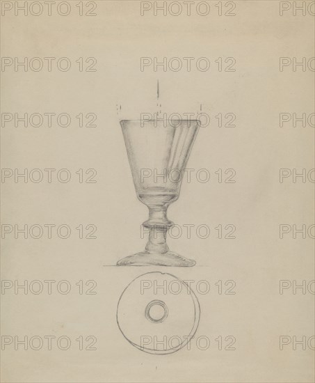 Wine Glass, c. 1936.