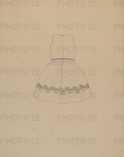 Child's Dress, c. 1937.