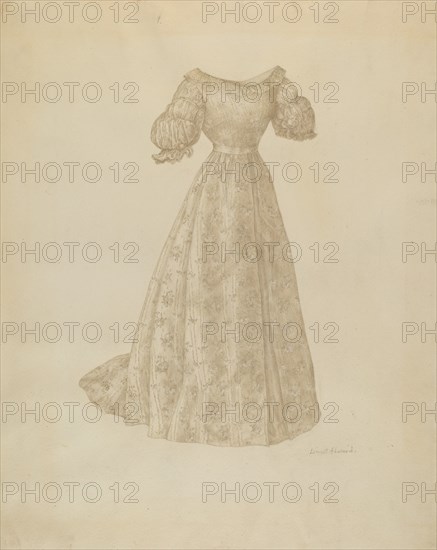 Wedding Dress, c. 1937.