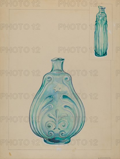 Glass Bottle, 1935/1942.