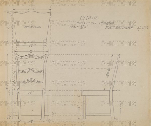 Hitchcock Chair, c. 1936.