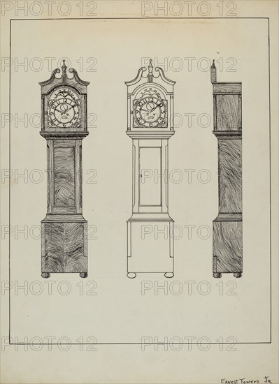 Grandfather Clock, c. 1936.