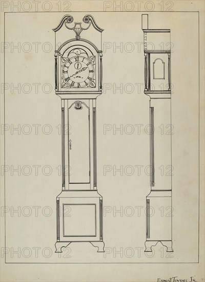 Grandfather's Clock, c. 1936.