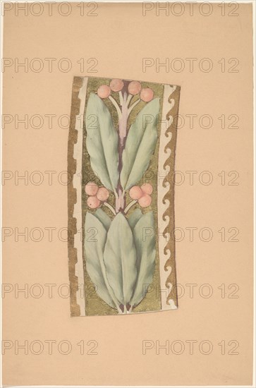 Study for a Border Design, 1890/1897.