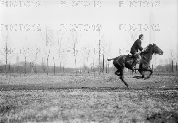 Wrisley Brown, Attorney - Riding, 1914.