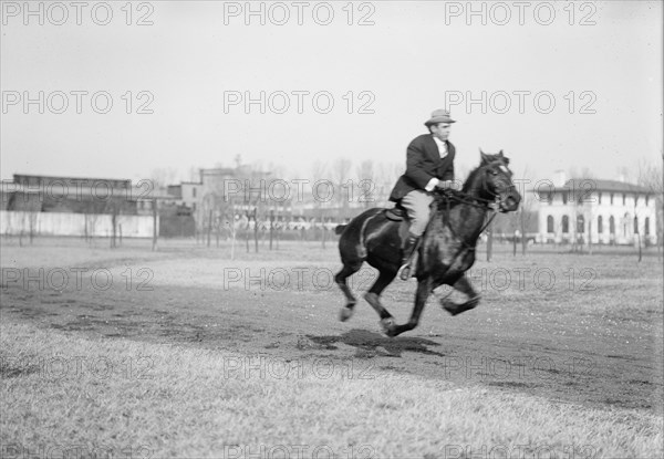 Wrisley Brown, Attorney - Riding, 1914.