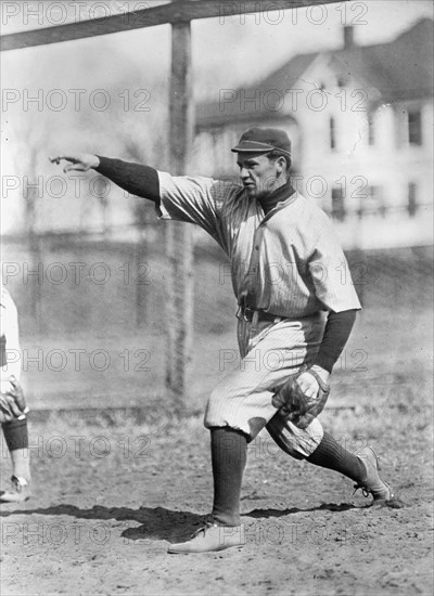 Carl Cashion, Washington American League (Baseball), ca. 1913.