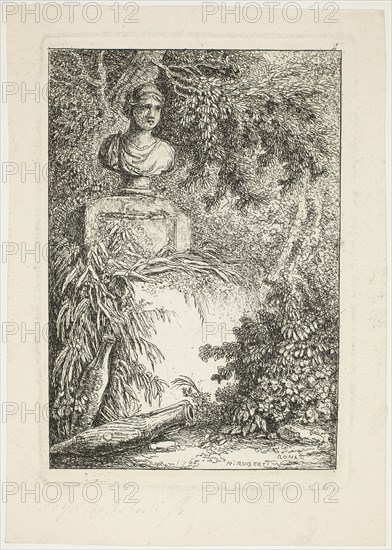 The Bust, plate two from Les Soirées de Rome, 1764.