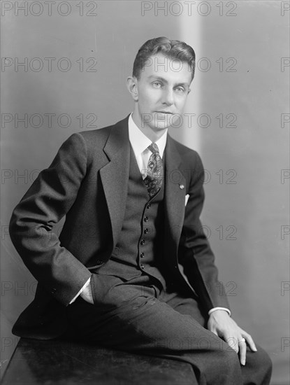 Clarke P. Cole, Portrait, 1933.