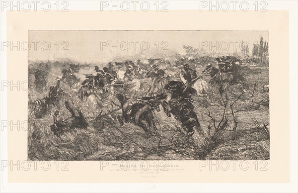 Carica di cavalleria [Calvary Charge], 1883-1884.