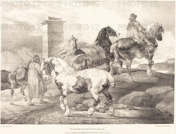 Horses Going to a Fair, 1821.