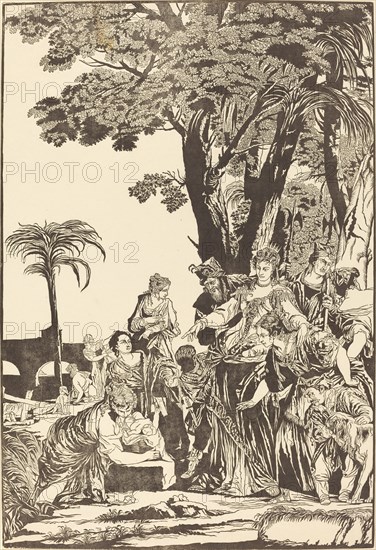 The Finding of Moses, 1741.