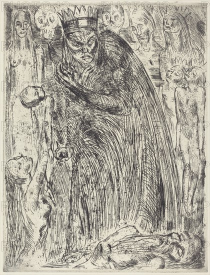 Macbeth V (The Vision of Lady Macbeth), 1918.