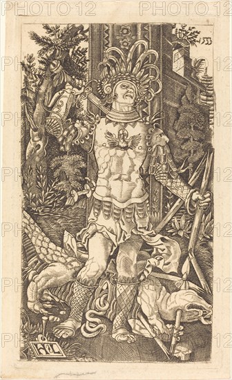 Saint George Standing, 1533.