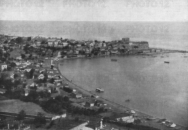 'Le port de Trebizonde', 1916. Creator: M. Lenicque.