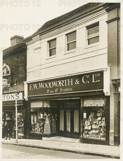 FW Woolworth and Company Limited, Castle Street, Hinckley, Leicestershire, 1934. Creator: FW Woolworth and Company.