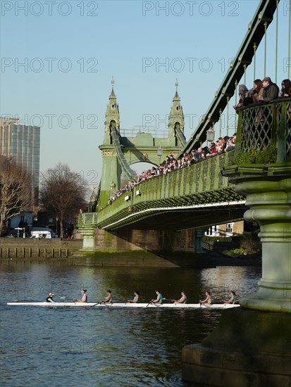 Hammersmith Bridge, Hammersmith and Fulham, London, 2011. Creator: Simon Inglis.