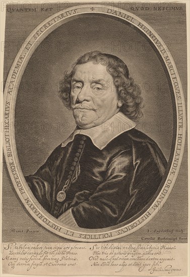 Daniel Heinsius. Creator: Jonas Suyderhoef.