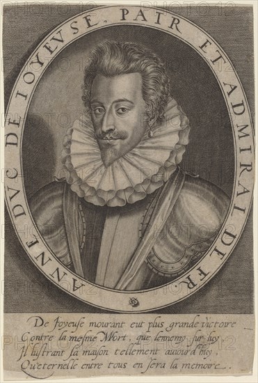 Anne, duc de Joyeuse. Creator: Thomas de Leu.