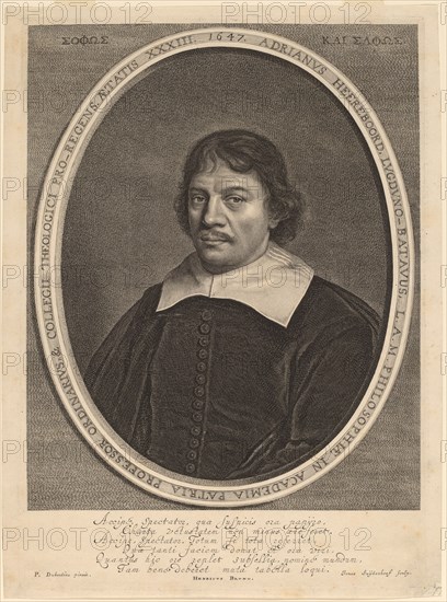 Adriaen Heereboord. Creator: Jonas Suyderhoef.