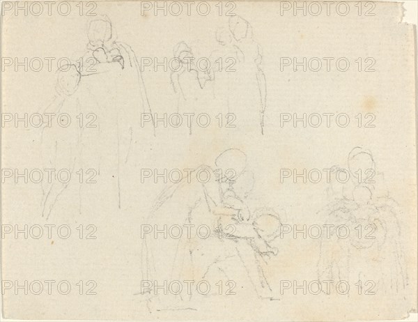 Four Groups of Figures. Creator: John Flaxman.