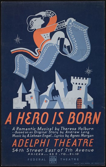 A Hero is Born, New York, [1930s]. Creator: Unknown.