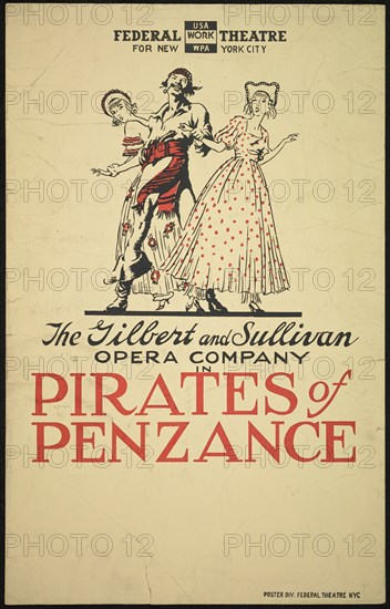 Pirates of Penzance, New York, [1930s]. Creator: Unknown.