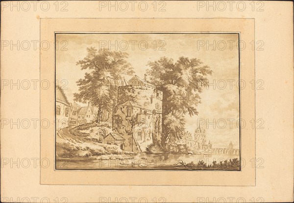 Dutch Landscape, published 1782. Creator: Regina Schönecker.