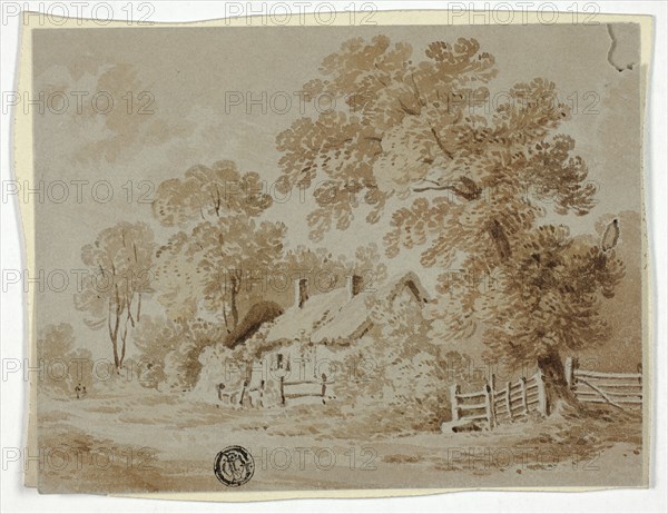 At Crossington in Leicestershire, c. 1800. Creator: F. Smith.