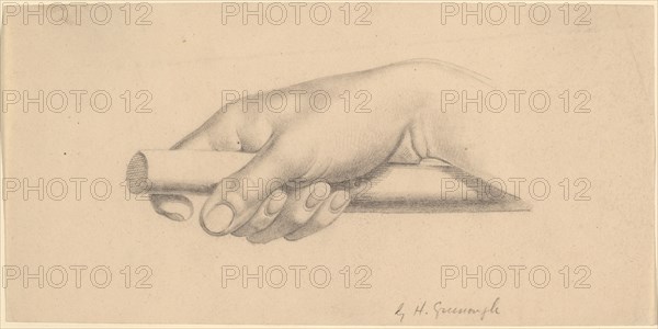 Right Hand Holding Short Rod, 1847. Creator: Horatio Greenough.