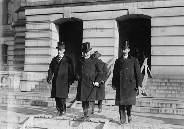 Serbian Mission To The U.S. - Various Groups, 1918. Creator: Harris & Ewing.