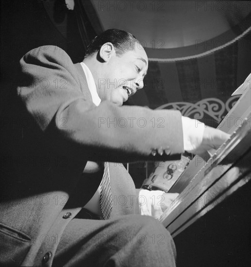 Portrait of Duke Ellington, Aquarium, New York, N.Y., 1946. Creator: William Paul Gottlieb.