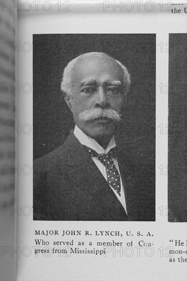 Major John R. Lynch, U.S.A. who served as a member of Congress from Mississippi, 1911. Creator: Unknown.