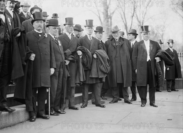 William F. Gude of D.C., Governors of States, 1911. Creator: Harris & Ewing.