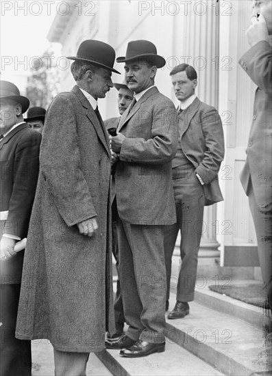 David Franklin Houston, Secretary of Agriculture, Center, 1913. Creator: Harris & Ewing.