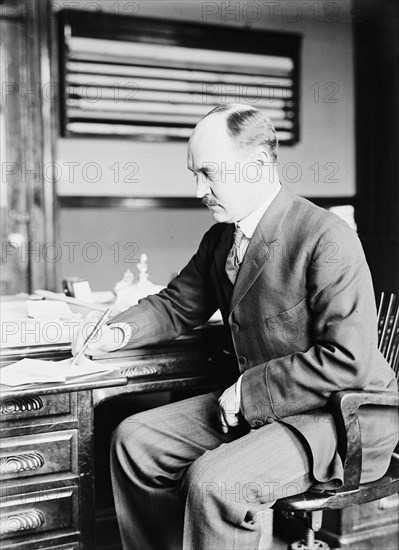 David Franklin Houston, Secretary of Agriculture, 1913.  Creator: Harris & Ewing.