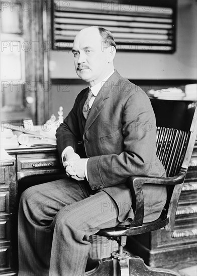 David Franklin Houston, Secretary of Agriculture, 1913.  Creator: Harris & Ewing.