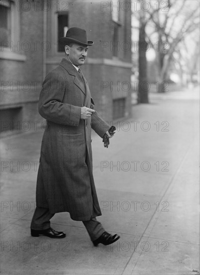 David Franklin Houston, Secretary of Agriculture, 1913.  Creator: Harris & Ewing.