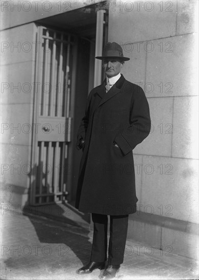 William Gibbs McAdoo, Secretary of The Treasury, 1914.  Creator: Harris & Ewing.