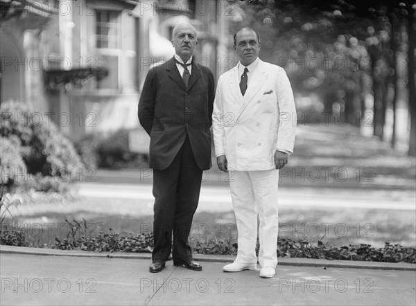 Georges Roussos, E.E. And M.P. from Greece - Left, 1917. Creator: Harris & Ewing.