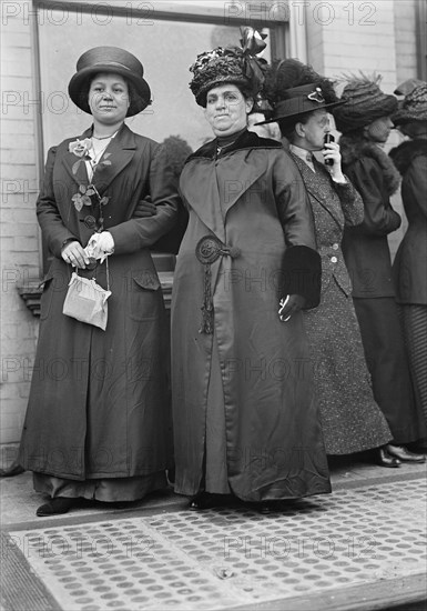 Unidentified Women at Mrs. W. Wilson, 1st Breakfast, 1913. Creator: Unknown.