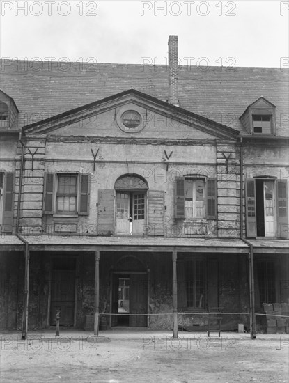 Old Ursuline convent, New Orleans, between 1920 and 1926. Creator: Arnold Genthe.