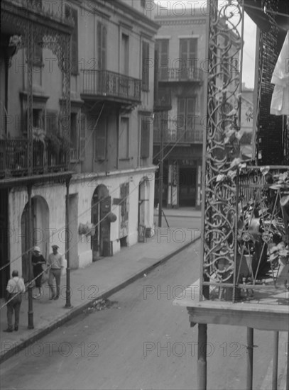 600 block of Royal Street, New Orleans, between 1920 and 1926. Creator: Arnold Genthe.