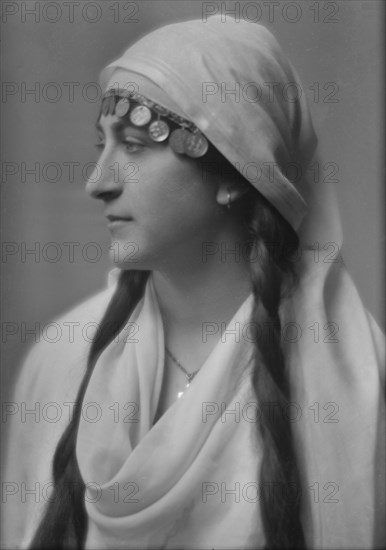 Members of the International Institute for Immigrant Girls, Y.W.C.A., in national costumes..., 1915. Creator: Arnold Genthe.