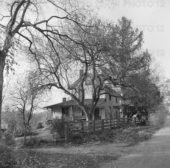 Residence of Mrs. Mary Benson, 1933. Creator: Arnold Genthe.