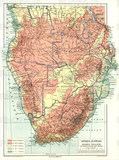 ''Afrique Anglaise, Sud- Ouest Africain; Afrique Australe', 1914. Creator: Unknown.