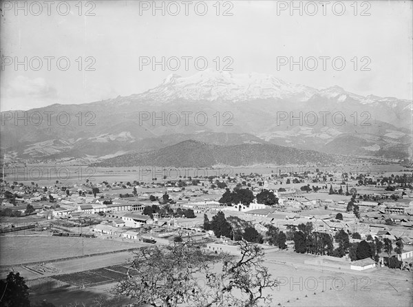 Ixtacchihuatl [sic] from Sacramonte, between 1880 and 1900. Creator: William H. Jackson.